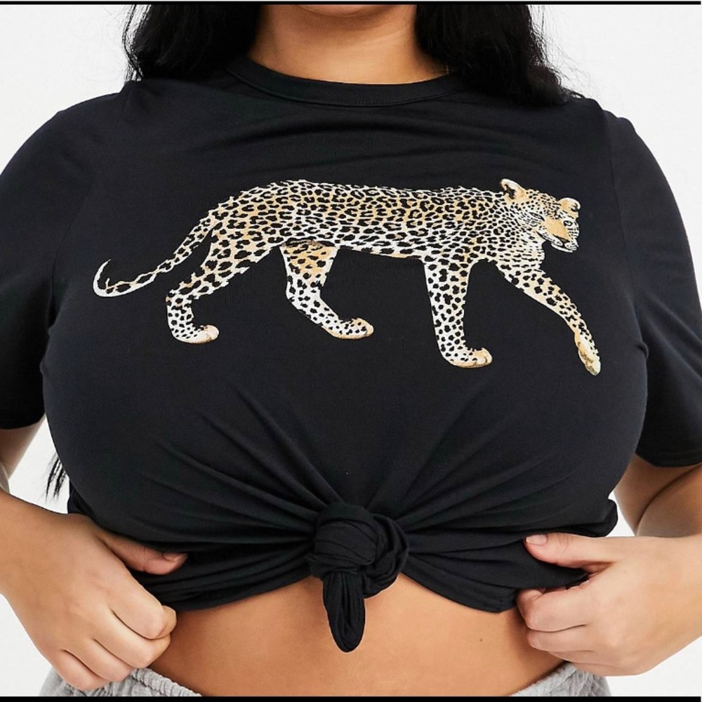 ASOS LEOPARD TEE